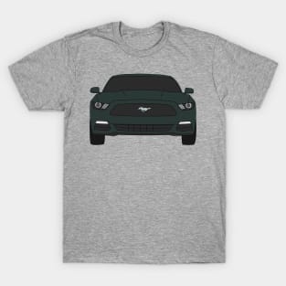 Ford Mustang Front End Guard Green T-Shirt